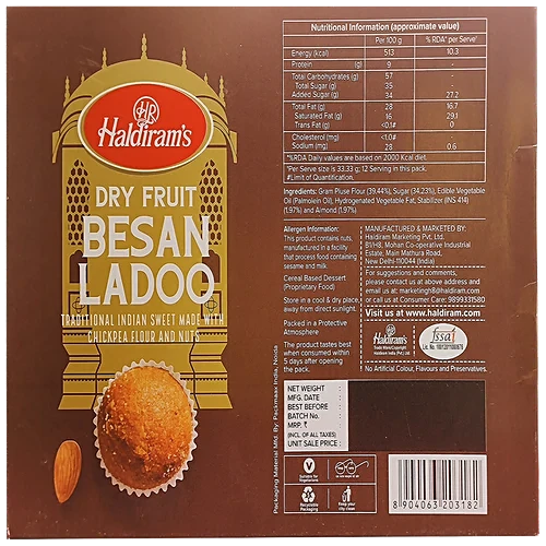 Besan Ladoo 400g Haldiram's