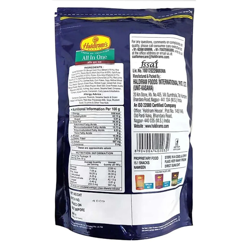 All in One 400g Haldiram's