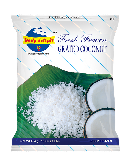 Grated Coconut 454g Daily Delight