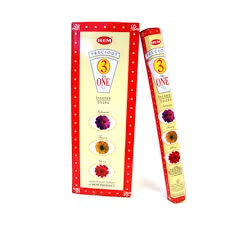 3 in 1 Incense 20 Stcks Hem